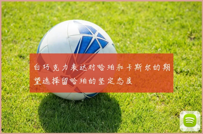 白巧克力表达对哈珀和卡斯尔的期望选择留哈珀的坚定态度
